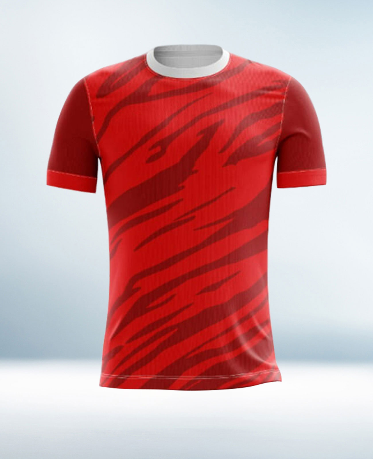 Cusotm Red Soccer Jersey
