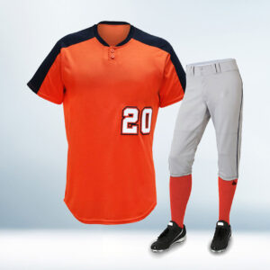 Custom Orange Baseball Uniform