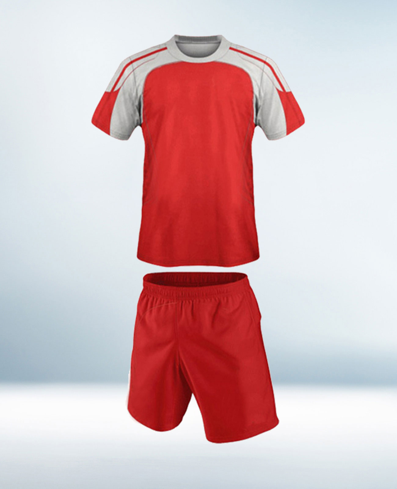 Custom Red and Grey Football Jersey