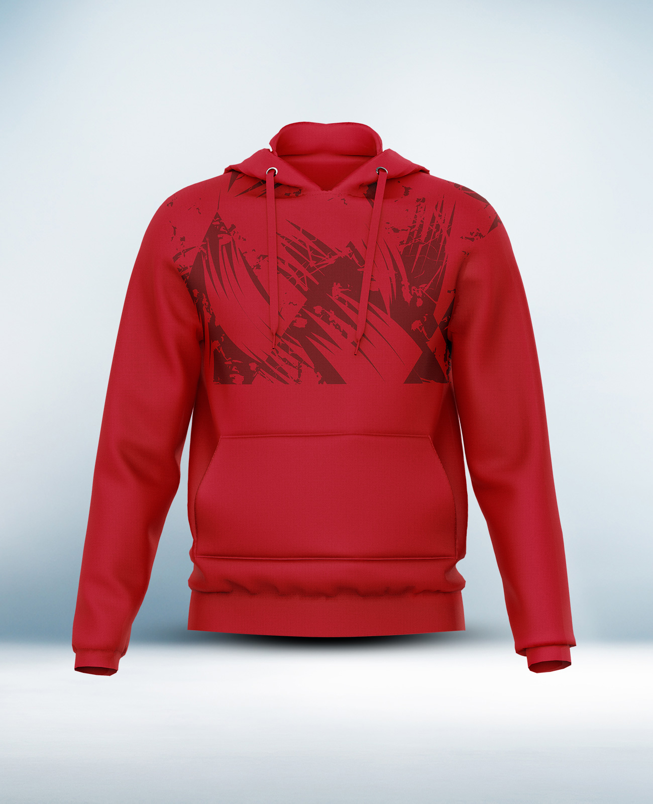 Custom Red Hoodie