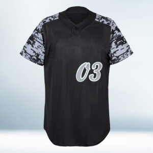 Custom Black Baseball Jersey