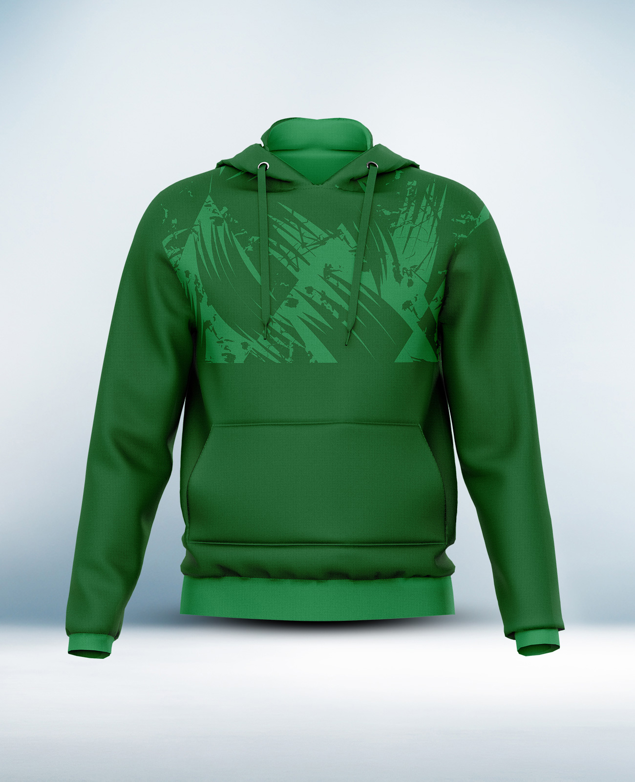 Custom Green Hoodie