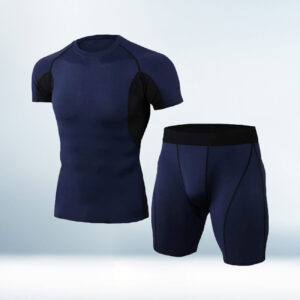 Custom Navy Blue Rash Guard
