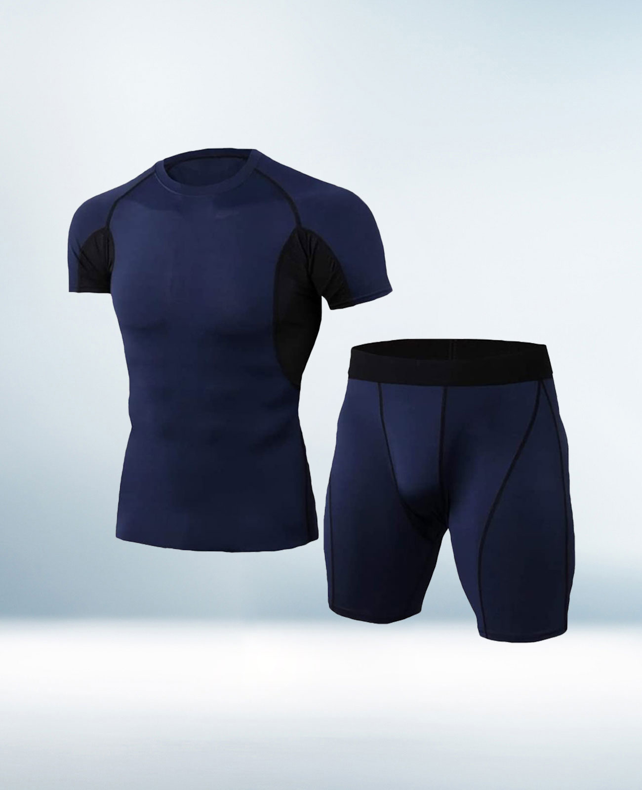 Custom Navy Blue Rash Guard