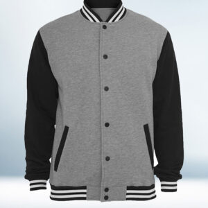 Custom Grey Varsity Jacket