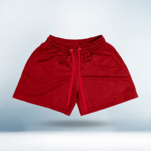 Custom Dark Red Short