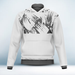 Custom White Hoodie