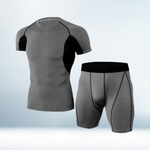 Custom Grey Rash Guard