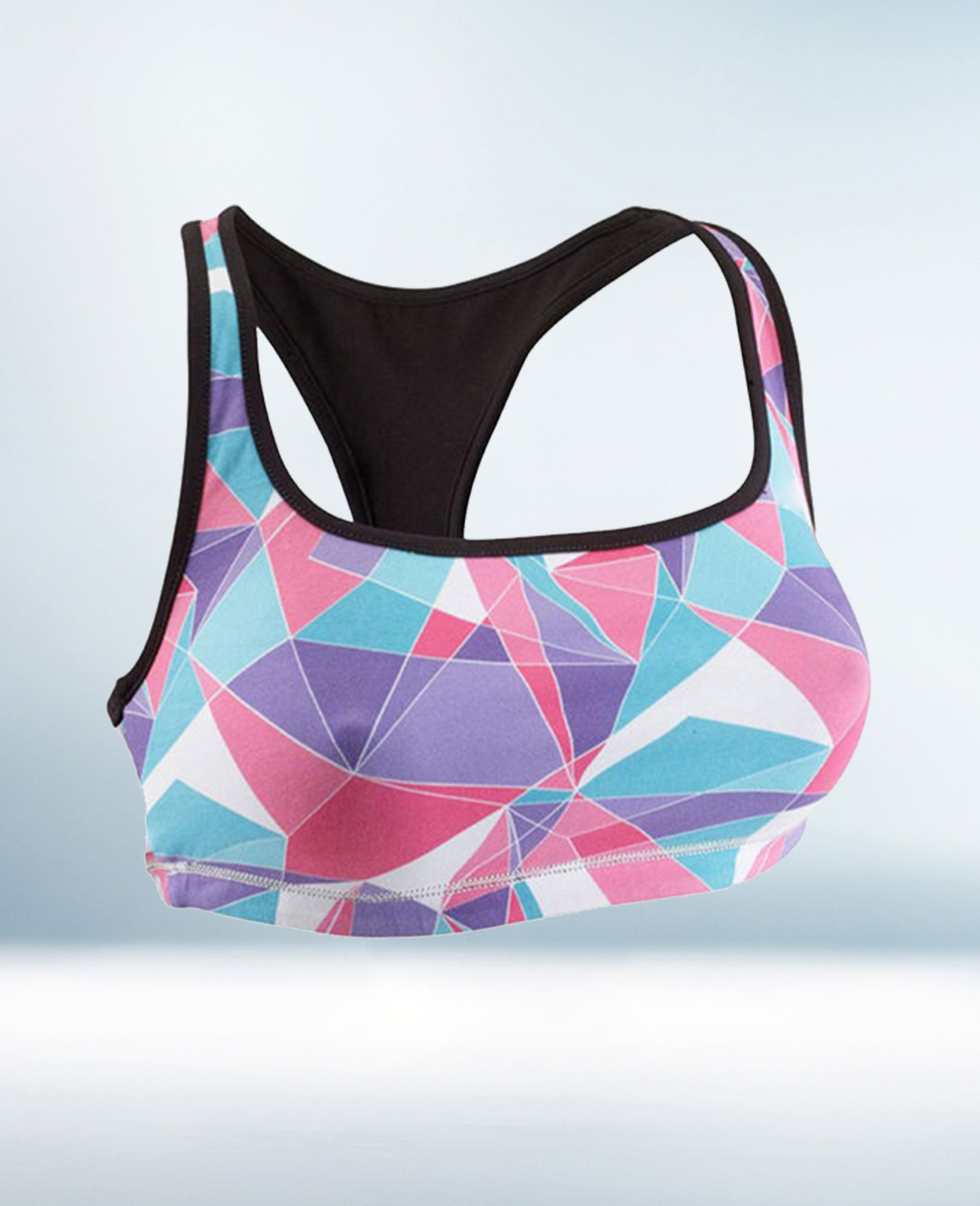 Custom Multi Color Sports Bra