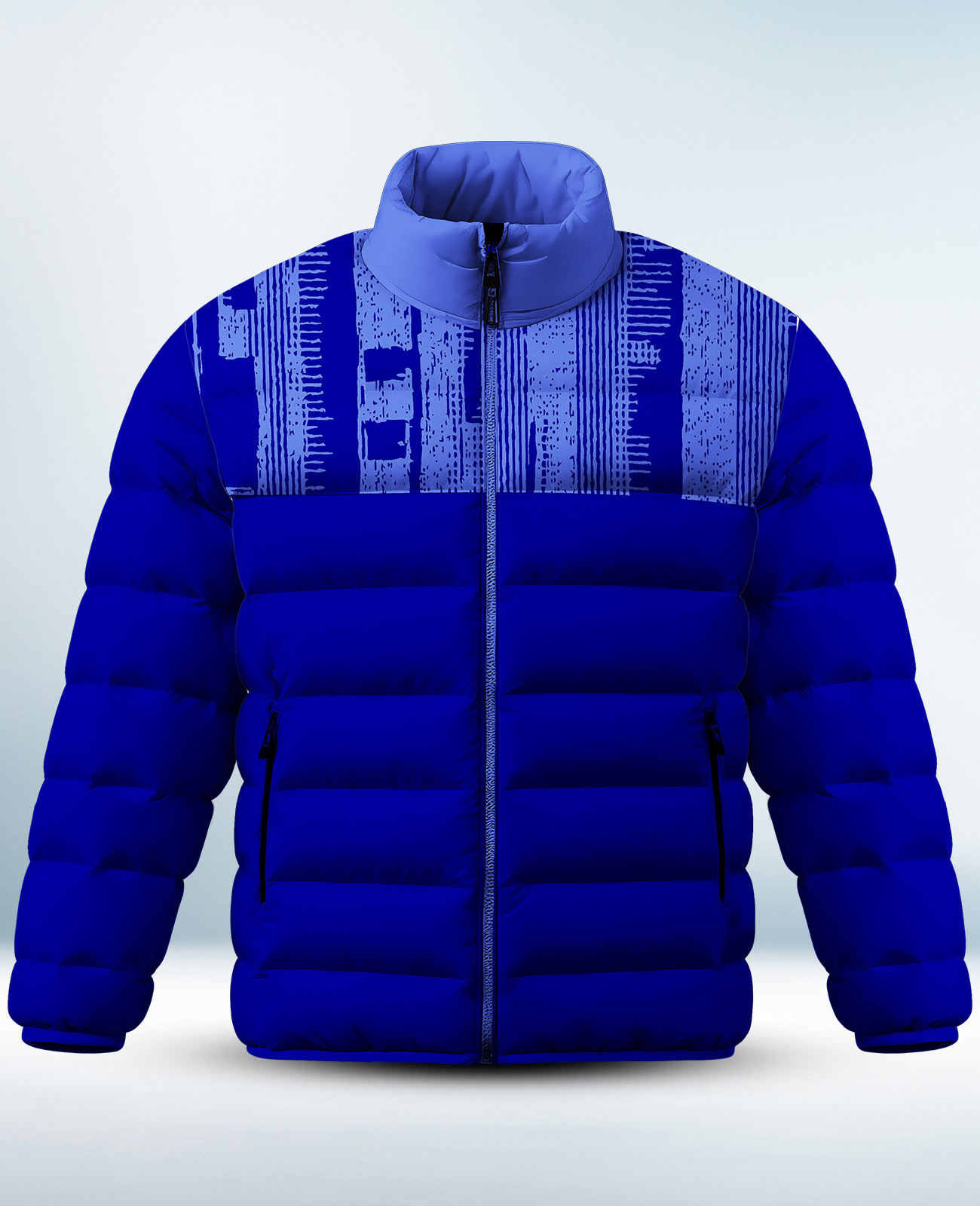 Custom Blue and Sky Blue Jacket