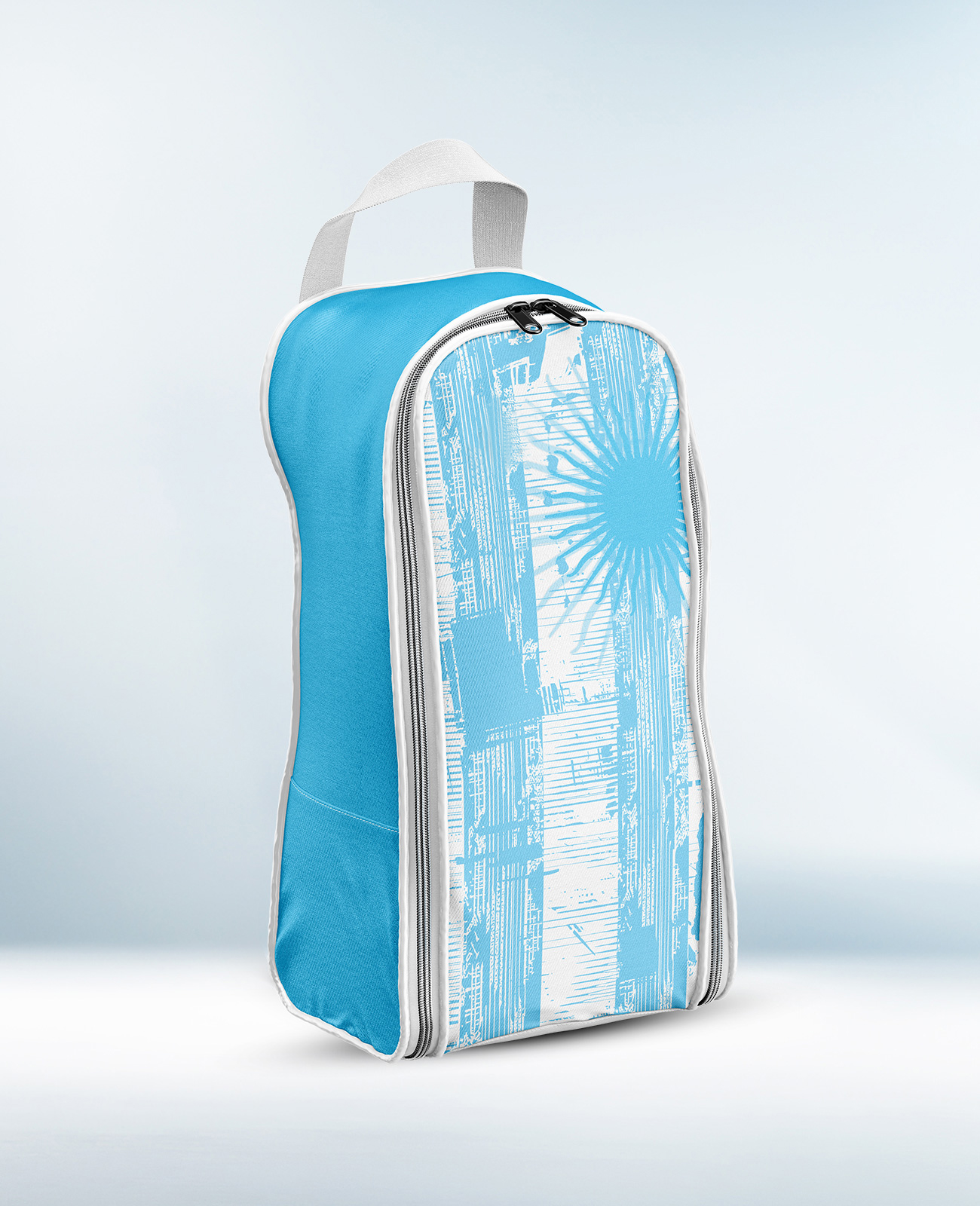 Custom Sky Blue Backpack