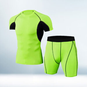 Custom Neon Yellow Rash Guard