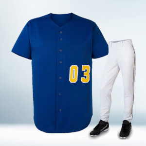 Custom Dark Blue Baseball Uniform