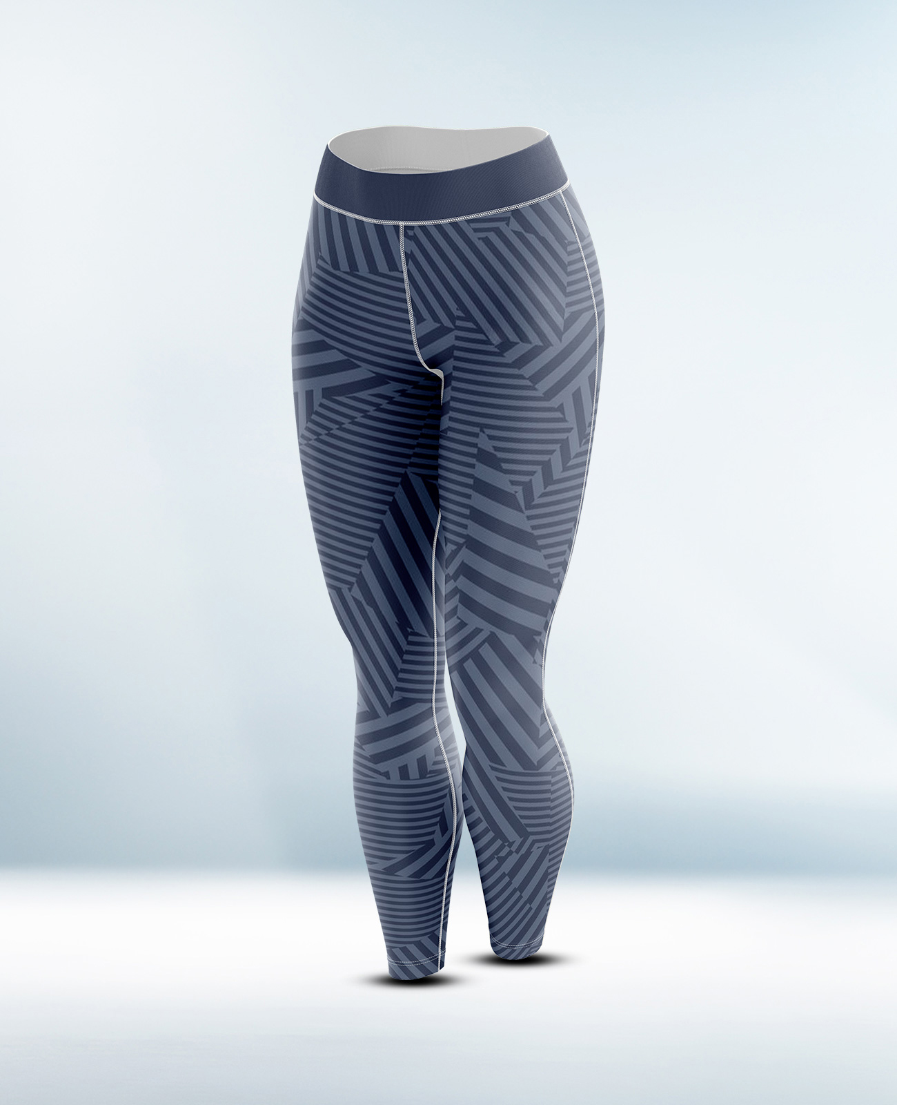 Custom Dark Blue Legging