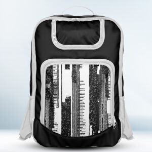 Custom Balck and White Backpack