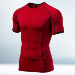 Custom Red Rash Guard