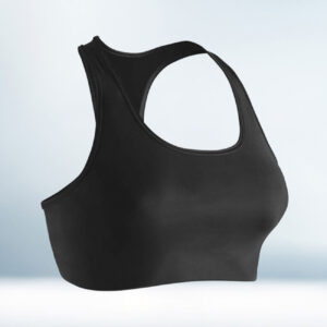 Custom Black Sports Bra