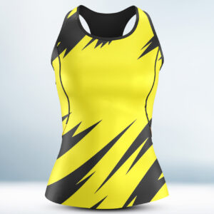 Cusotm Yellow and Black Tanktop