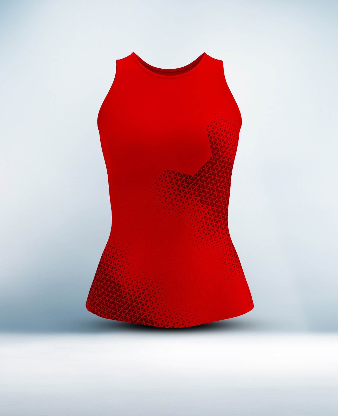 Cusotm Red Tanktop