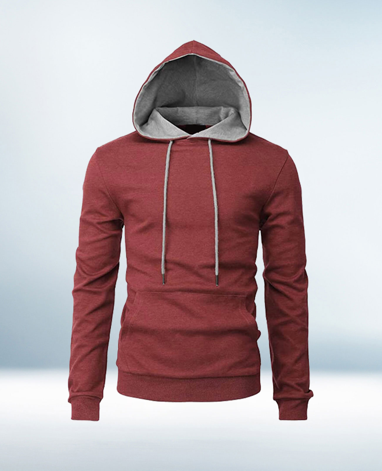 Custom Dark Maroon Hoodie