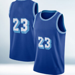 Custom Royal Blue Basketball Jersey