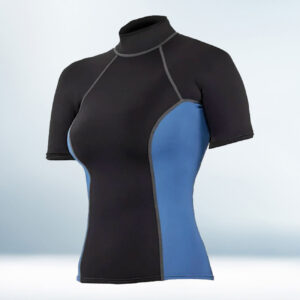 Custom Black and Blue Rash Guard