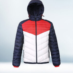 Custom Red, White and Navy Blue Jacket