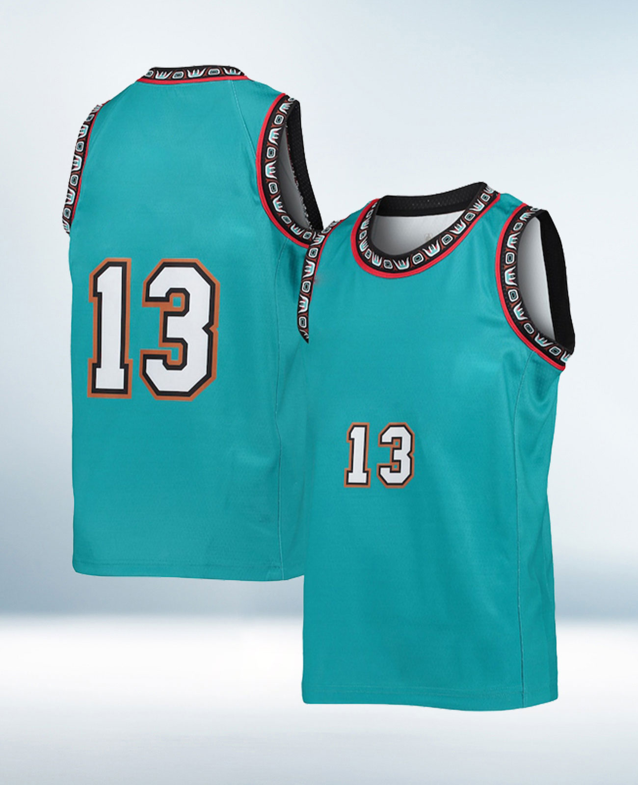 Custom Sky Blue Basketball Jersey