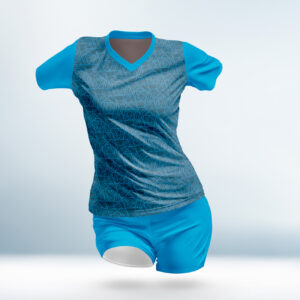 Cusotm Ocean Blue Soccor Uniform